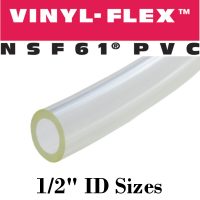 ID x 7/16-In 5/16-In OD x 100-Ft. PVC Tubing Clear