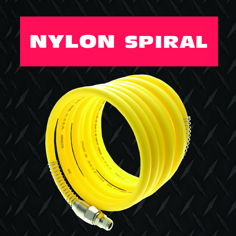Nylon spiral hose