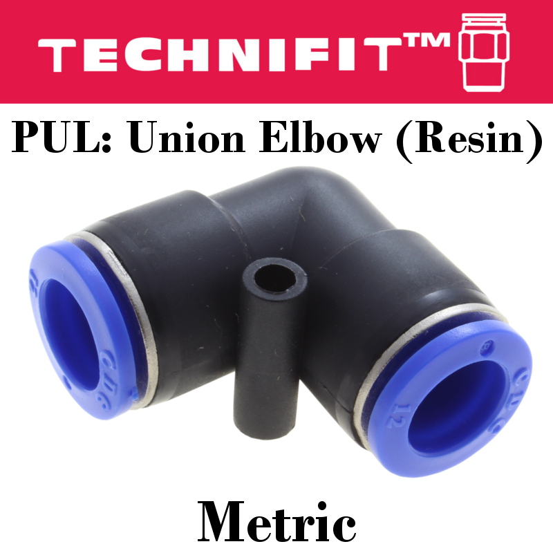 Union Elbow - Metric - PUL Series) Technology Products