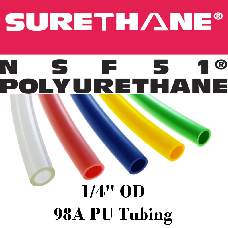 Deserve Skeptical North America 1/4" OD Surethane® Polyurethane Tubing - Advanced Technology Products
