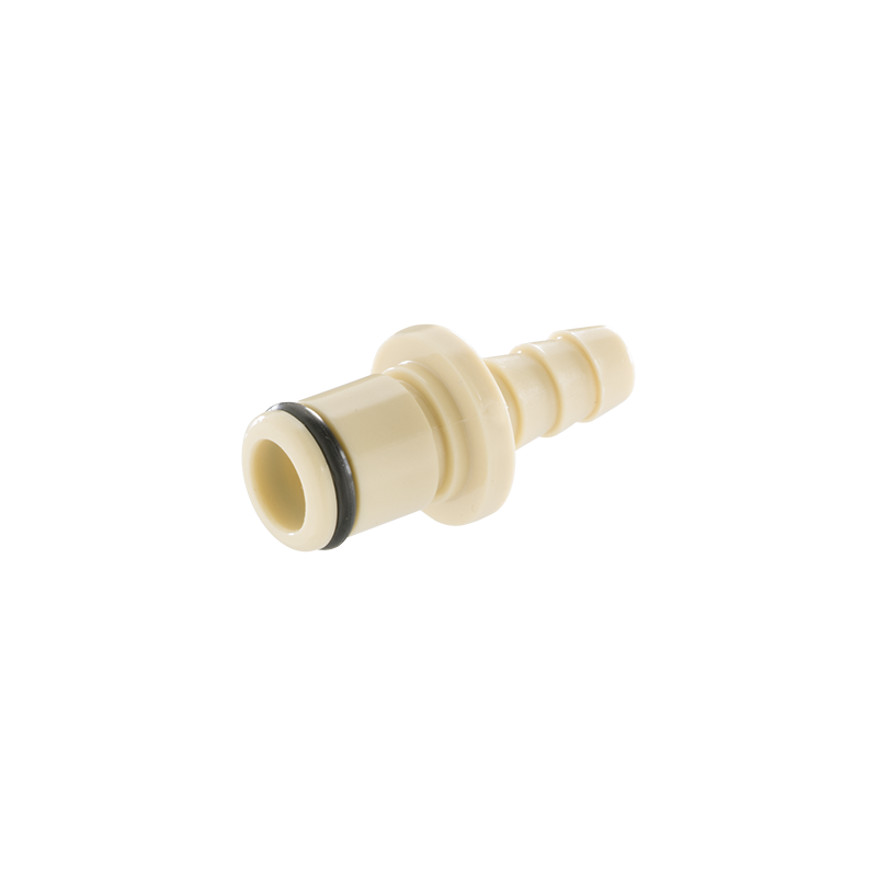 Molded Grey Color 40PP-PE2-06 40PP Series In-Line Plug Sold in a package of 25 3/8 HB NV 