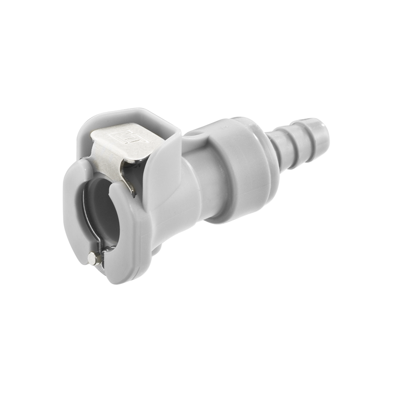 3/8 HB Sold in a package of 25 40PP-PE2-06 Molded Grey Color 40PP Series In-Line Plug NV 
