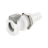 50AC Series In-Line Socket 50ACV-SB9-06 3/8 PTF Valved Sold in a package of 25 