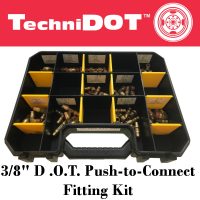 TechniDot 38 DOT Pust to Connect Fitting Kit