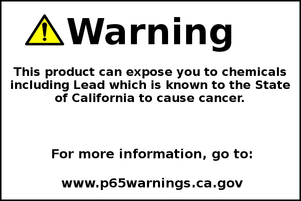 P65 Warning Graphic Advanced Technology Products