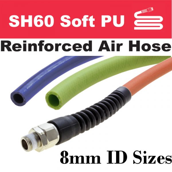 SH60 8mm Soft Pro Reinforced Air Hose